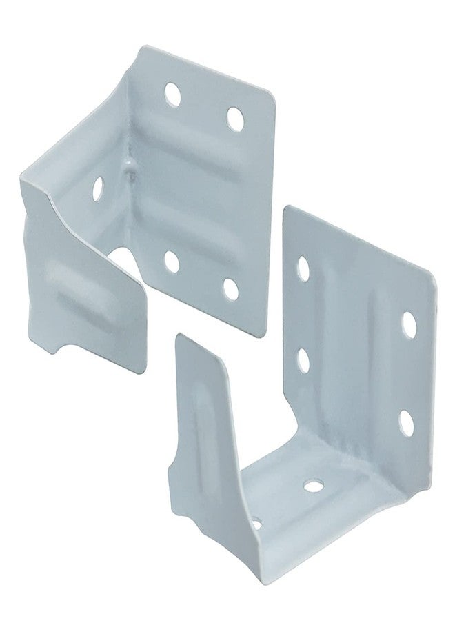 AXLIZER 4PCS Window Blind Headrail Brackets - Mini White Center Support Mounting Brackets for Window Blinds and Valance Installation - Image 2